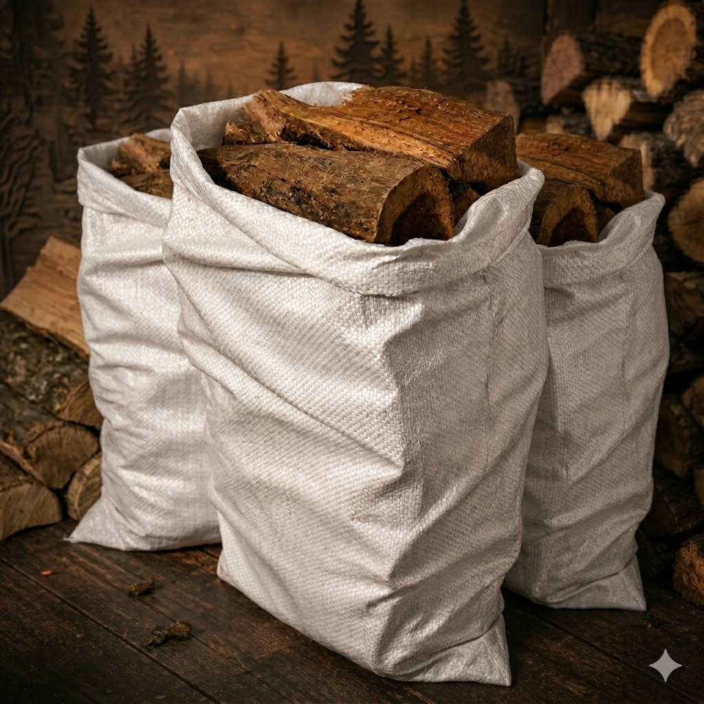 15 bags of 25kg Premium Braai wood